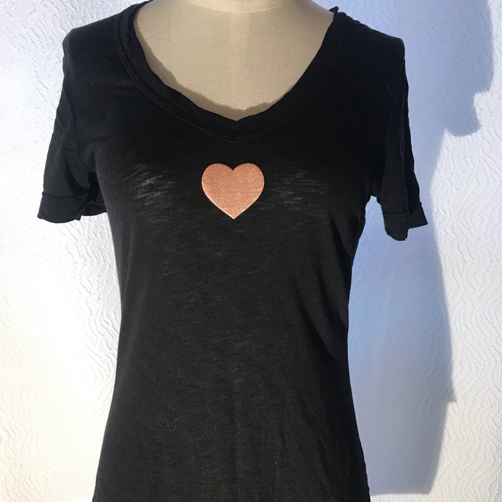 Hardtail slub v neck as tee
